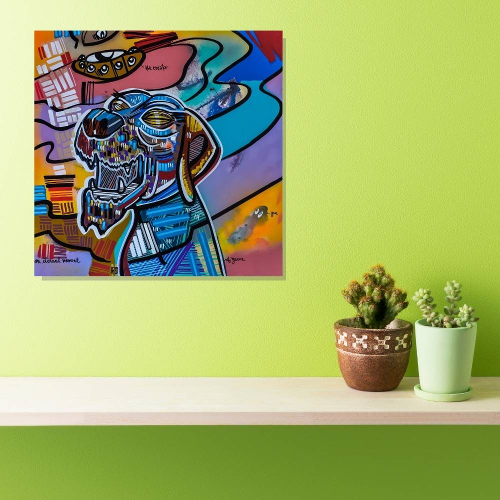An Eternal Moment - Lebo Steel Mineral Print